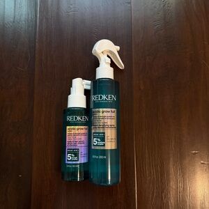 redken acidic scalp serum and densifying spray